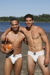 IslandStuds naked African American nude dudes college jocks Terrance Tremaine sexy white jockstraps black big dicks football 001 gay porn sex gallery pics video photo 200x300 - Gorgeous studs Roman Todd and Calvin Bank have forbidden sex filled wild dick sucking ass fucking