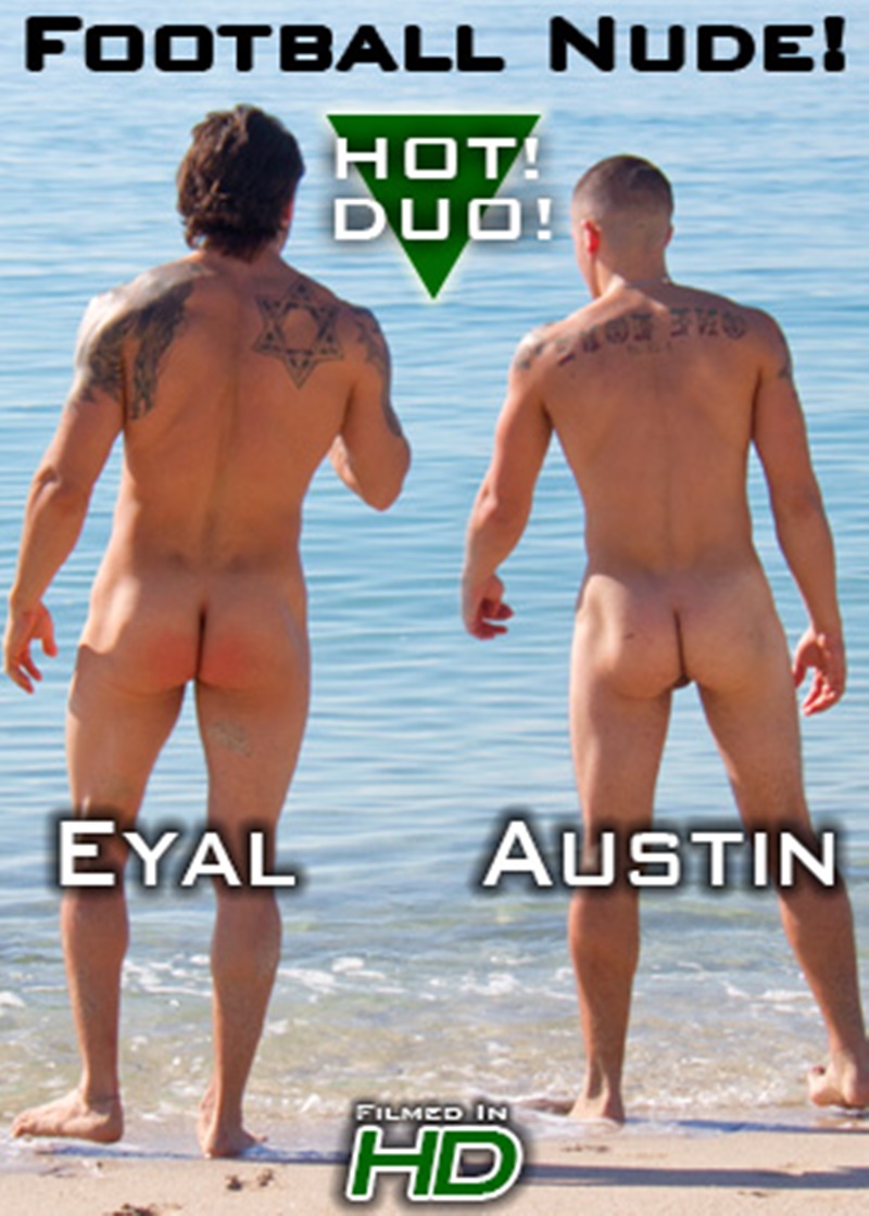 Island Studs naked football hunks 9 inch cock jock Austin and 8 inch  Israeli military beef Eyal â€“ anakeddude
